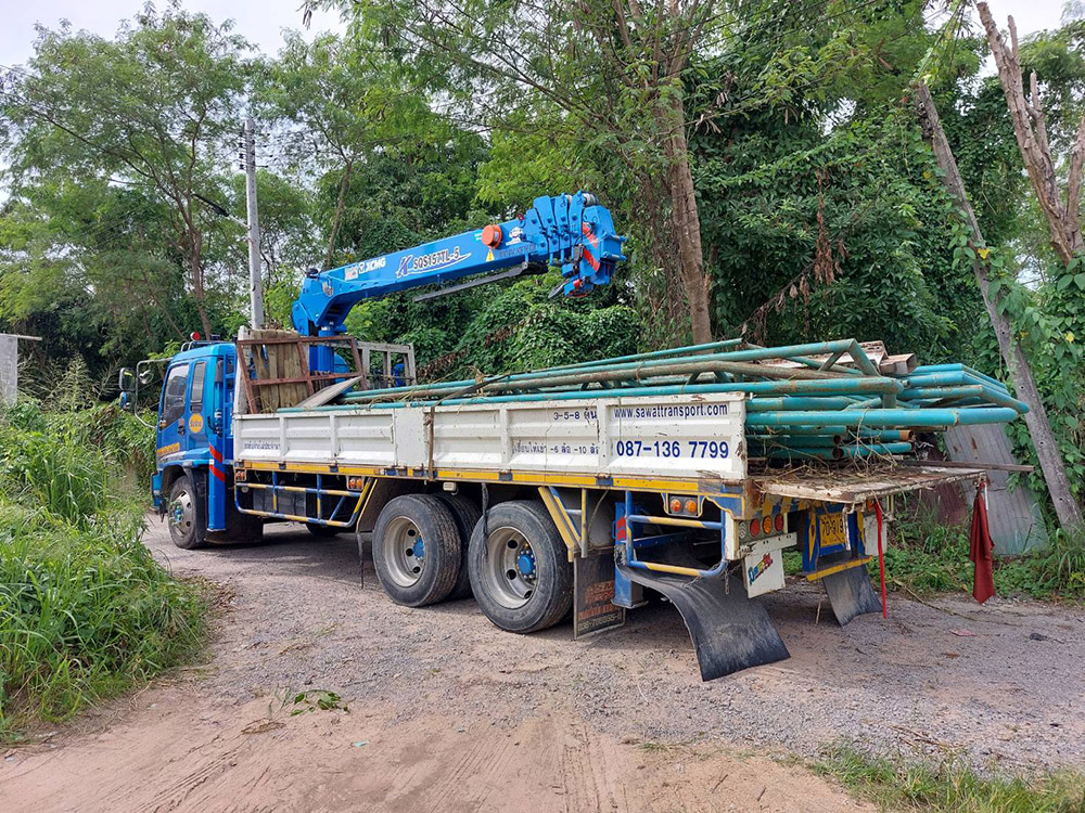 6 - https://sawatcranepattaya.com | สวัสดิ์เครน พัทยา - บริการให้เช่ารถรับจ้างขนส่งทั่วไทย รายเที่ยว รายเดือน รายวัน รถขนส่ง 4 ล้อ และ 6 ล้อ รถโมบายเครน รถเฮี๊ยบ 10 ล้อ สำรวจหน้างานฟรี